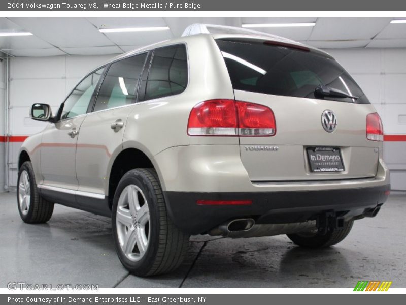 Wheat Beige Metallic / Pure Beige 2004 Volkswagen Touareg V8