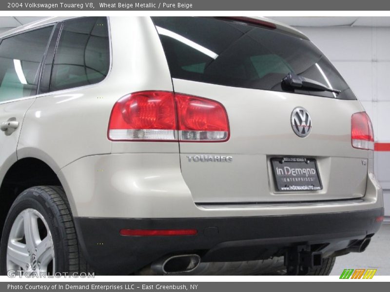Wheat Beige Metallic / Pure Beige 2004 Volkswagen Touareg V8