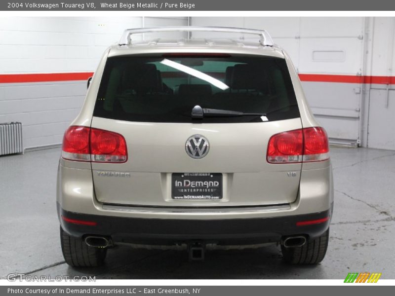 Wheat Beige Metallic / Pure Beige 2004 Volkswagen Touareg V8