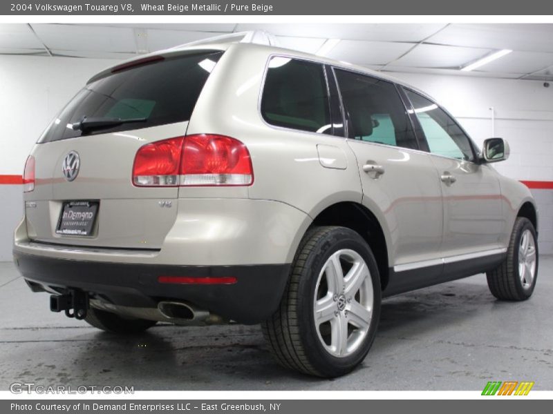 Wheat Beige Metallic / Pure Beige 2004 Volkswagen Touareg V8