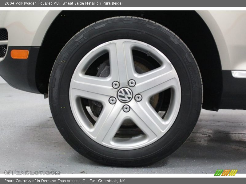 Wheat Beige Metallic / Pure Beige 2004 Volkswagen Touareg V8