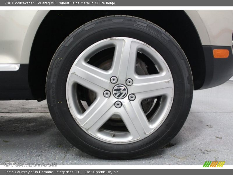 Wheat Beige Metallic / Pure Beige 2004 Volkswagen Touareg V8