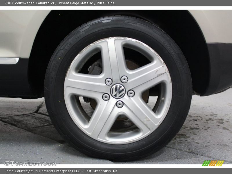 Wheat Beige Metallic / Pure Beige 2004 Volkswagen Touareg V8