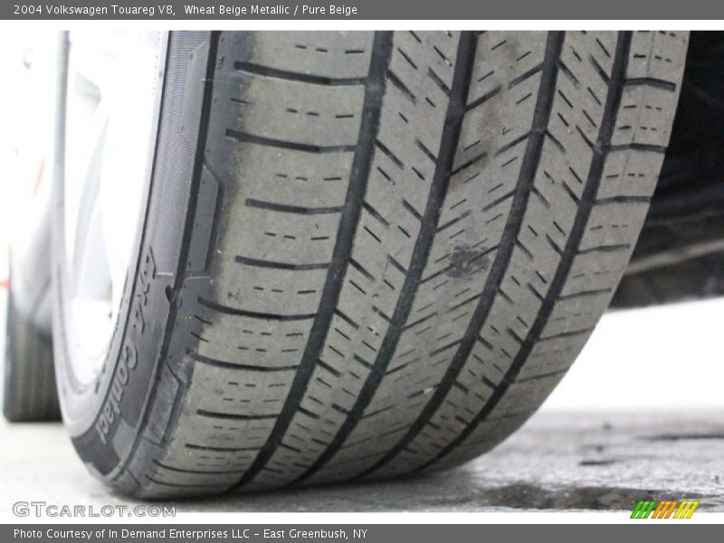 Wheat Beige Metallic / Pure Beige 2004 Volkswagen Touareg V8