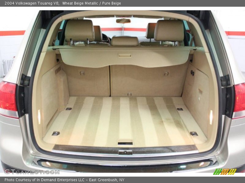 Wheat Beige Metallic / Pure Beige 2004 Volkswagen Touareg V8