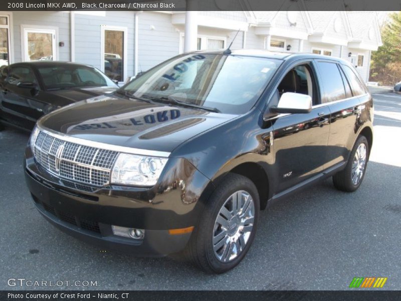 Black Clearcoat / Charcoal Black 2008 Lincoln MKX AWD