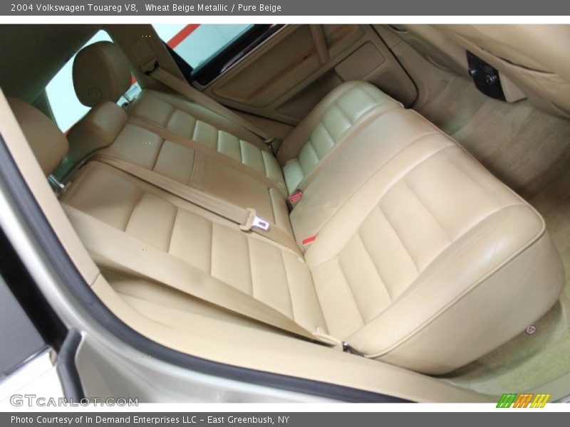 Wheat Beige Metallic / Pure Beige 2004 Volkswagen Touareg V8