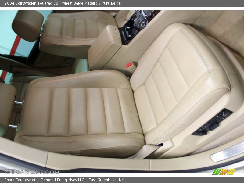 Wheat Beige Metallic / Pure Beige 2004 Volkswagen Touareg V8