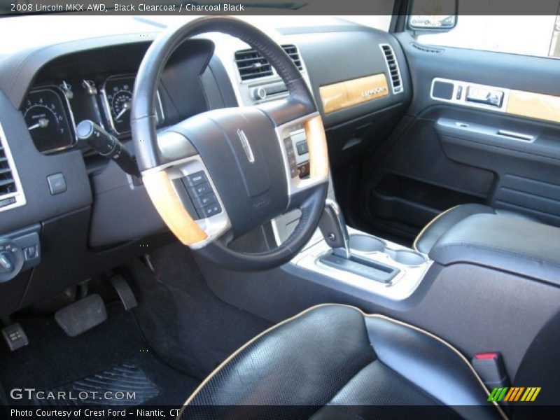 Black Clearcoat / Charcoal Black 2008 Lincoln MKX AWD