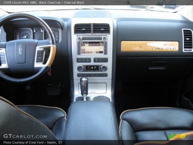 Black Clearcoat / Charcoal Black 2008 Lincoln MKX AWD