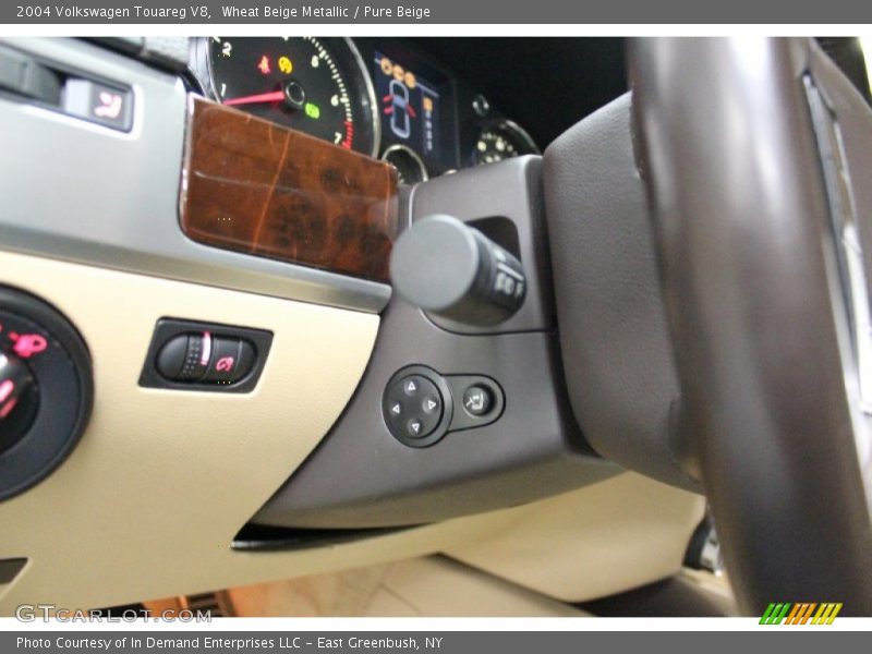 Wheat Beige Metallic / Pure Beige 2004 Volkswagen Touareg V8