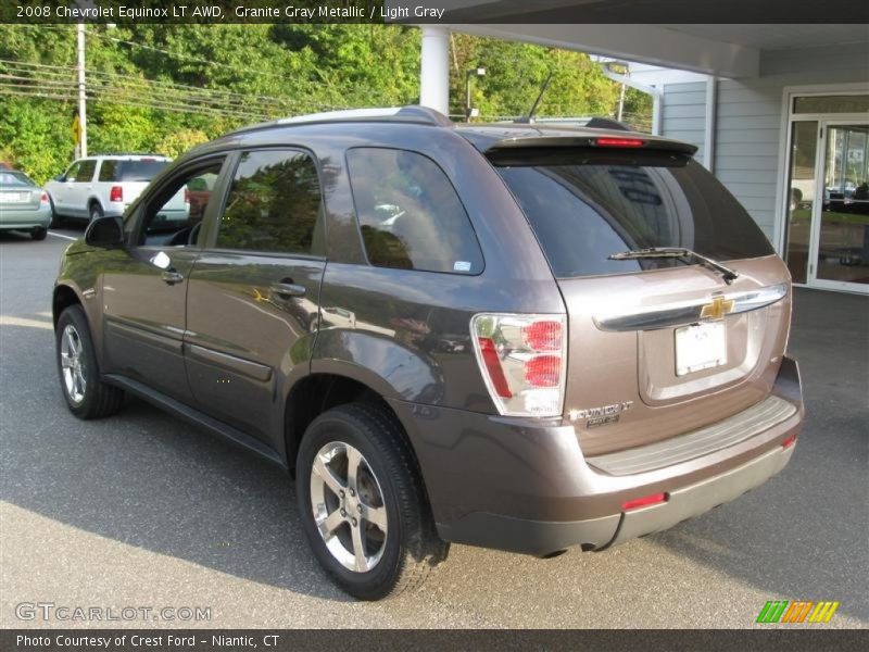 Granite Gray Metallic / Light Gray 2008 Chevrolet Equinox LT AWD
