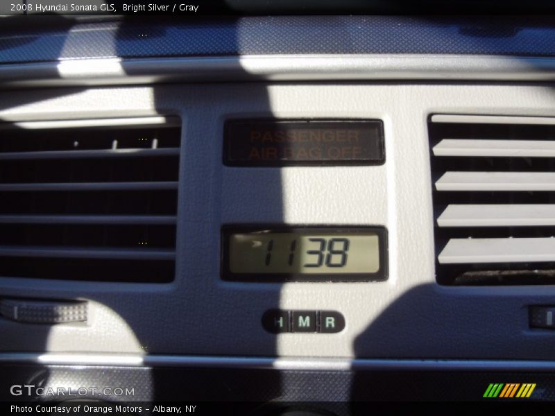 Bright Silver / Gray 2008 Hyundai Sonata GLS