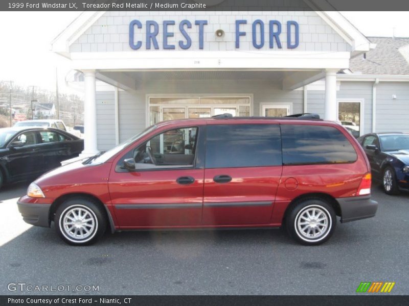 Toreador Red Metallic / Medium Graphite 1999 Ford Windstar LX