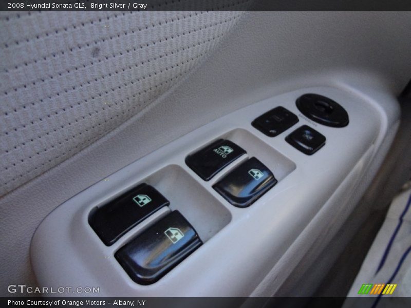 Bright Silver / Gray 2008 Hyundai Sonata GLS