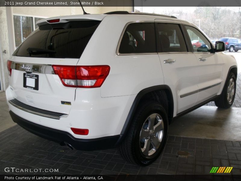 Stone White / Black 2011 Jeep Grand Cherokee Limited