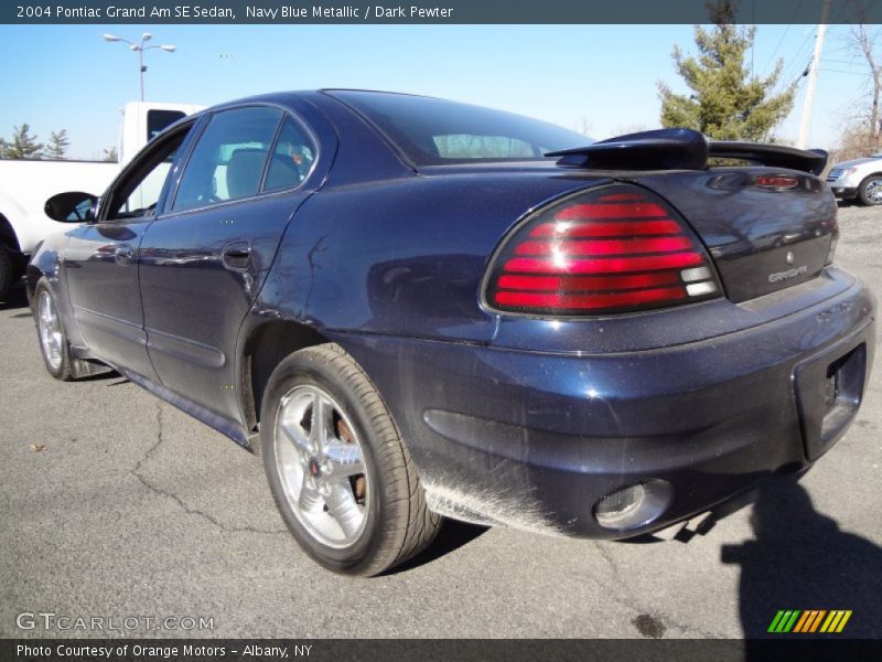 Navy Blue Metallic / Dark Pewter 2004 Pontiac Grand Am SE Sedan