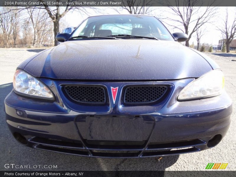Navy Blue Metallic / Dark Pewter 2004 Pontiac Grand Am SE Sedan