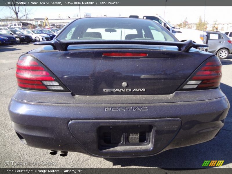 Navy Blue Metallic / Dark Pewter 2004 Pontiac Grand Am SE Sedan
