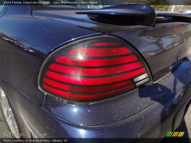 Navy Blue Metallic / Dark Pewter 2004 Pontiac Grand Am SE Sedan