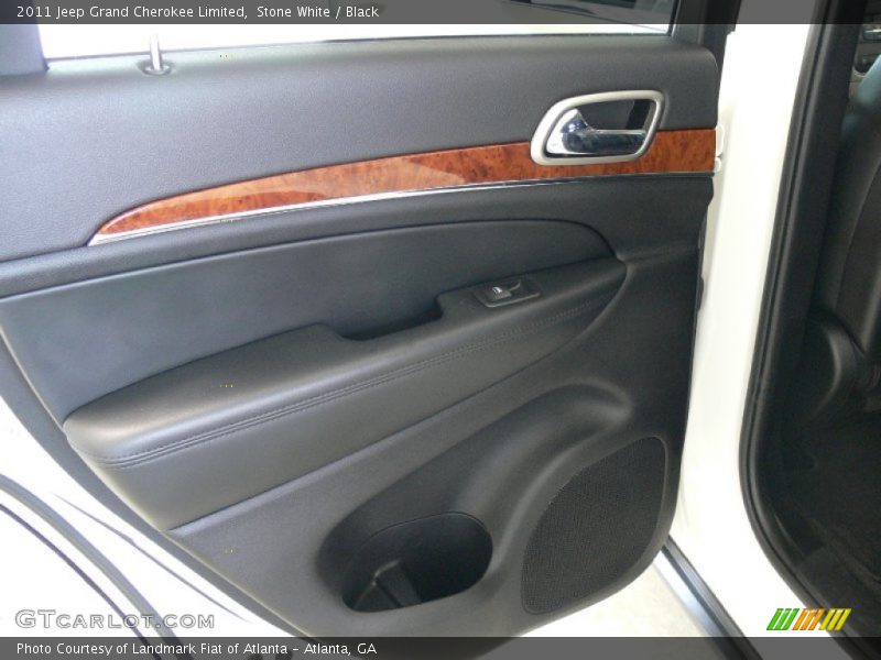Stone White / Black 2011 Jeep Grand Cherokee Limited