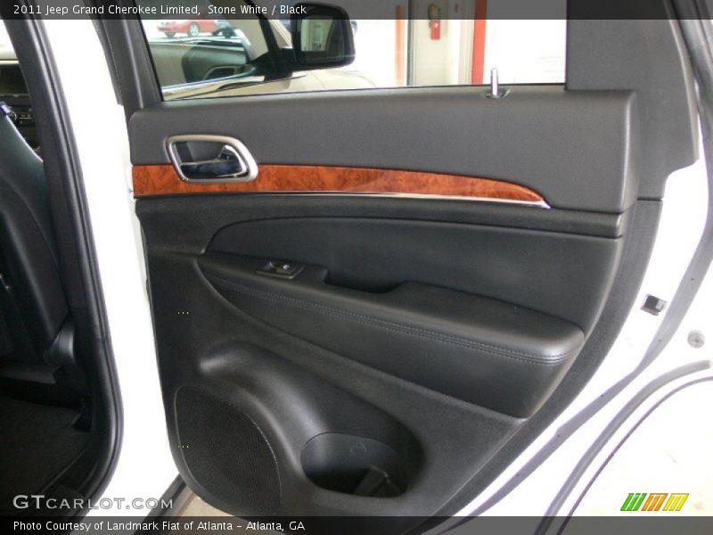 Stone White / Black 2011 Jeep Grand Cherokee Limited