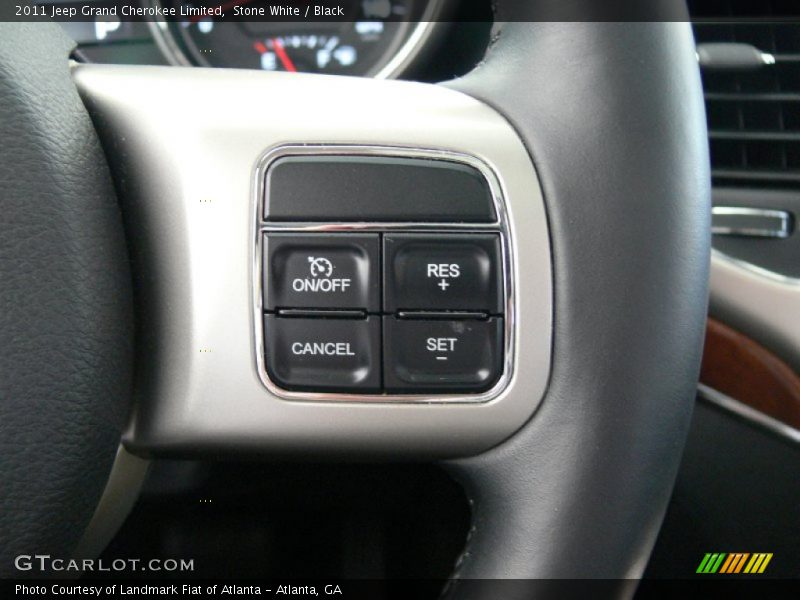 Stone White / Black 2011 Jeep Grand Cherokee Limited