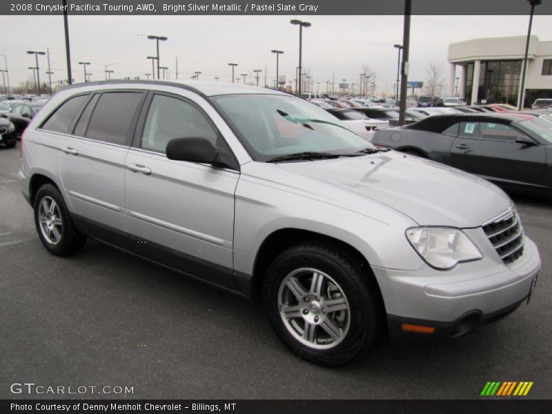 Bright Silver Metallic / Pastel Slate Gray 2008 Chrysler Pacifica Touring AWD