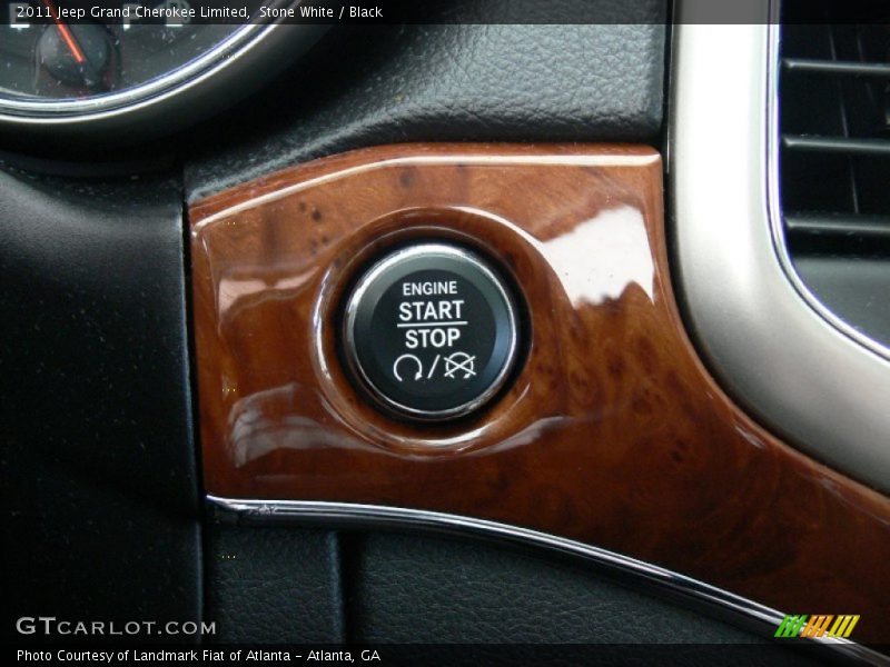 Stone White / Black 2011 Jeep Grand Cherokee Limited