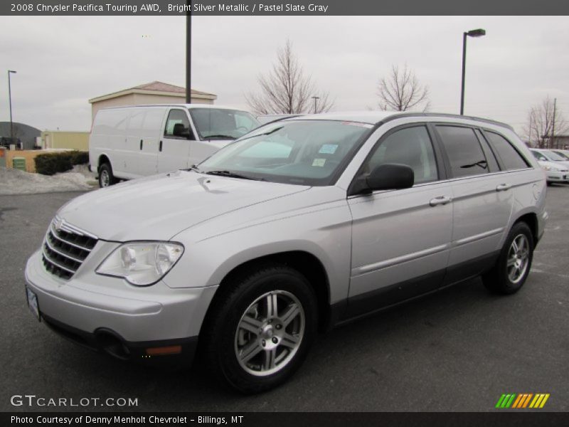 Bright Silver Metallic / Pastel Slate Gray 2008 Chrysler Pacifica Touring AWD