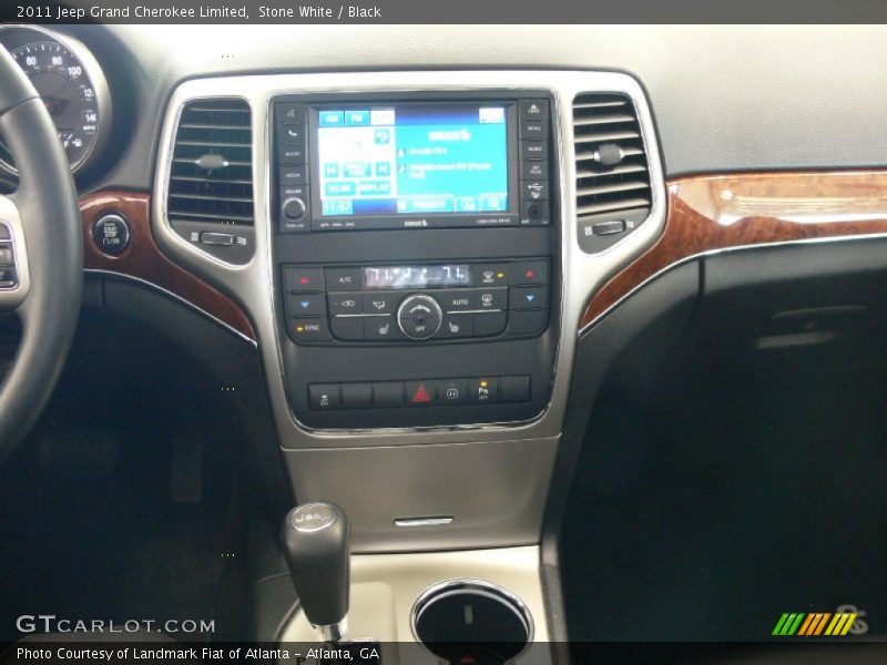 Stone White / Black 2011 Jeep Grand Cherokee Limited