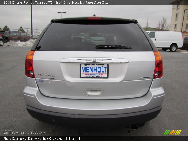 Bright Silver Metallic / Pastel Slate Gray 2008 Chrysler Pacifica Touring AWD