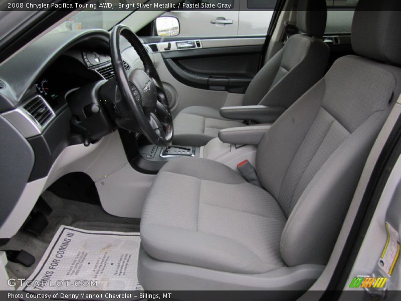 Bright Silver Metallic / Pastel Slate Gray 2008 Chrysler Pacifica Touring AWD
