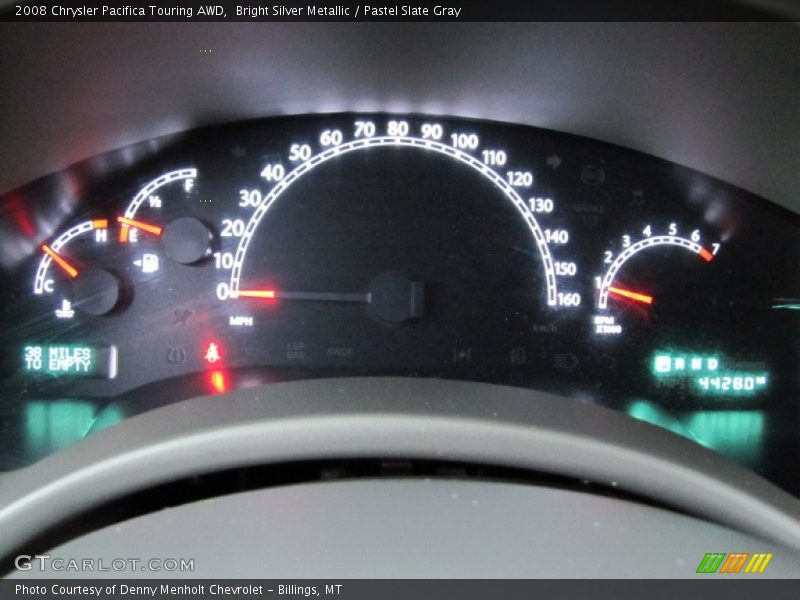 Bright Silver Metallic / Pastel Slate Gray 2008 Chrysler Pacifica Touring AWD