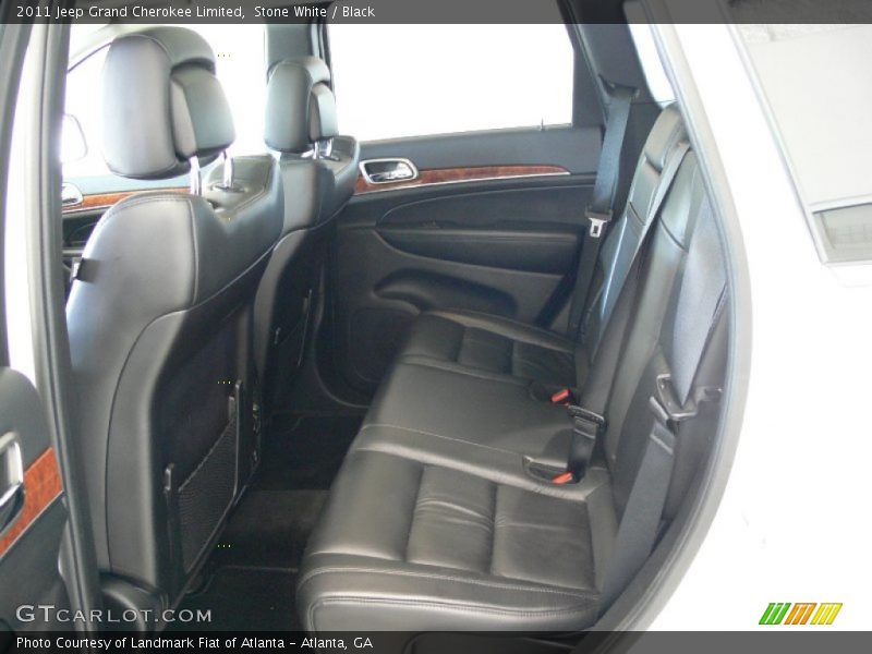 Stone White / Black 2011 Jeep Grand Cherokee Limited