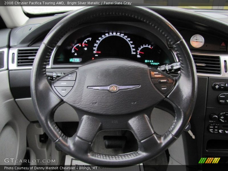 Bright Silver Metallic / Pastel Slate Gray 2008 Chrysler Pacifica Touring AWD