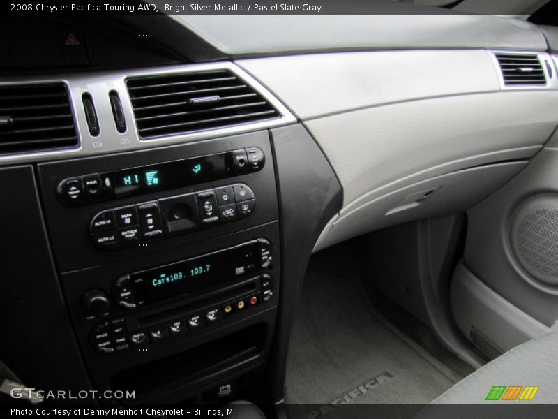 Bright Silver Metallic / Pastel Slate Gray 2008 Chrysler Pacifica Touring AWD
