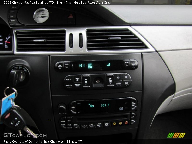 Bright Silver Metallic / Pastel Slate Gray 2008 Chrysler Pacifica Touring AWD