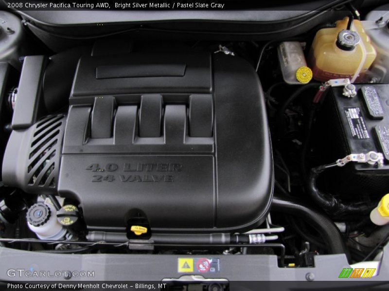 Bright Silver Metallic / Pastel Slate Gray 2008 Chrysler Pacifica Touring AWD