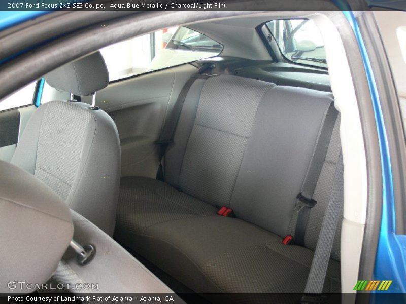 Aqua Blue Metallic / Charcoal/Light Flint 2007 Ford Focus ZX3 SES Coupe