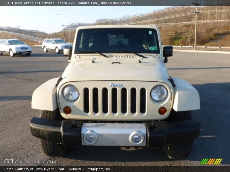 Sahara Tan / Black/Dark Saddle 2011 Jeep Wrangler Unlimited Sahara 4x4