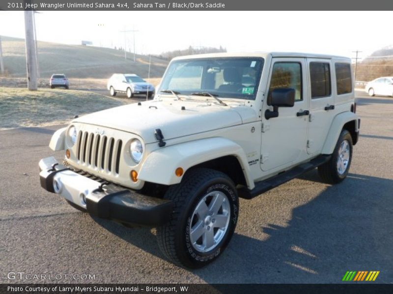 Sahara Tan / Black/Dark Saddle 2011 Jeep Wrangler Unlimited Sahara 4x4