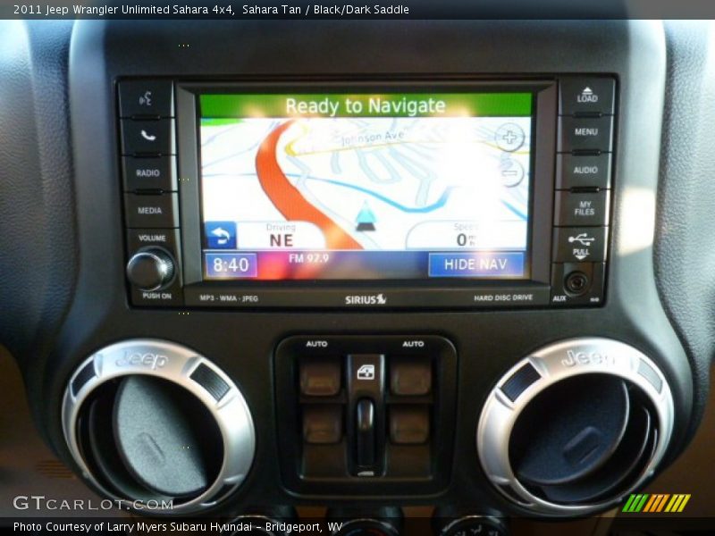 Sahara Tan / Black/Dark Saddle 2011 Jeep Wrangler Unlimited Sahara 4x4