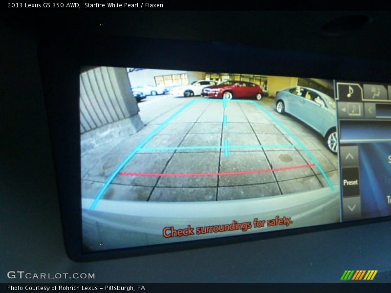 Starfire White Pearl / Flaxen 2013 Lexus GS 350 AWD