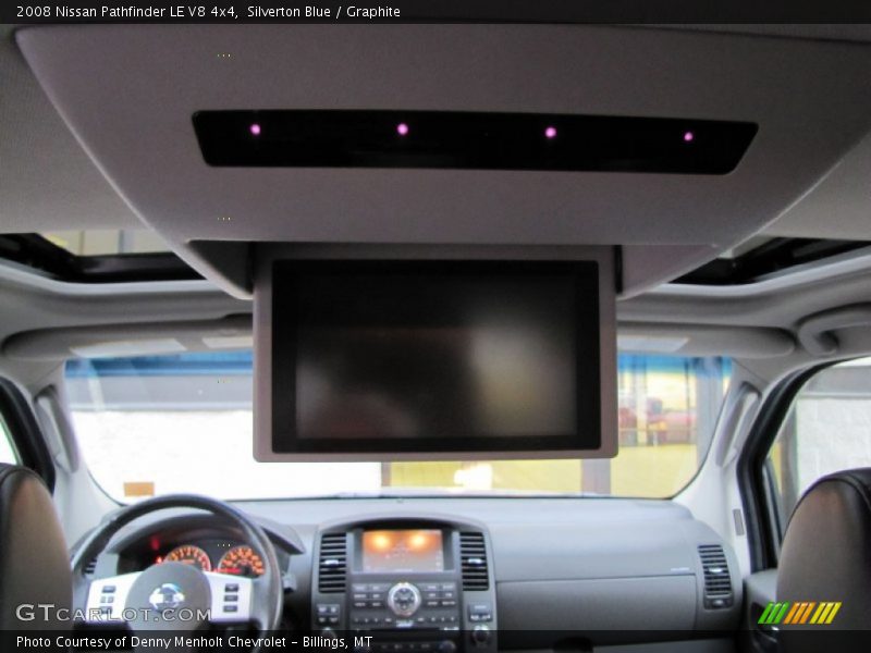 Silverton Blue / Graphite 2008 Nissan Pathfinder LE V8 4x4