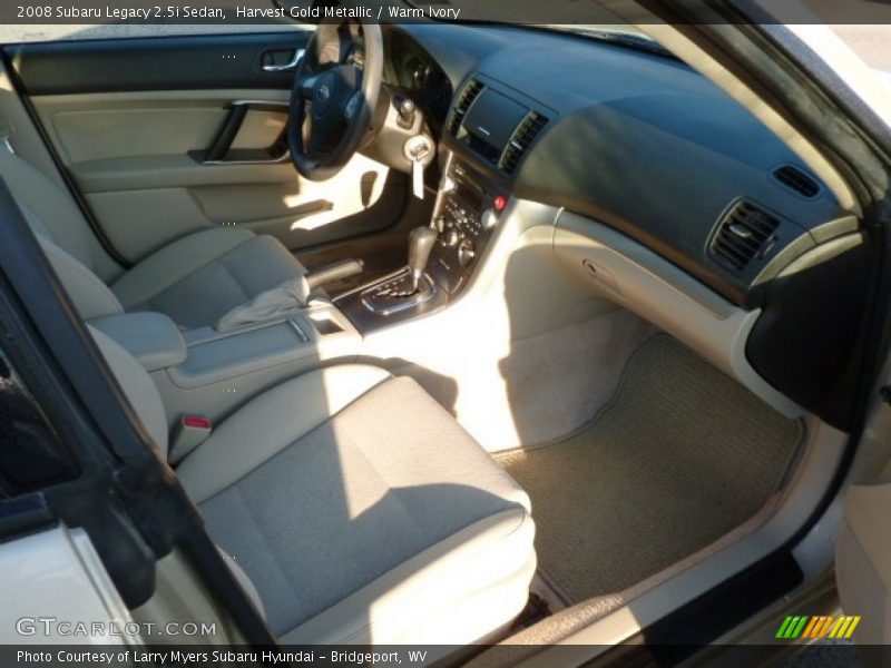 Harvest Gold Metallic / Warm Ivory 2008 Subaru Legacy 2.5i Sedan
