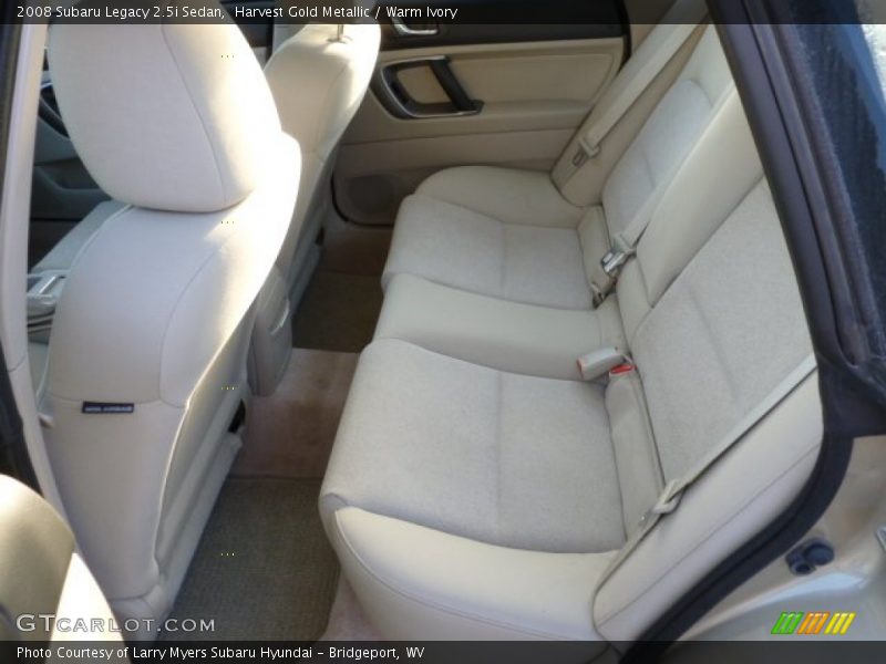Harvest Gold Metallic / Warm Ivory 2008 Subaru Legacy 2.5i Sedan
