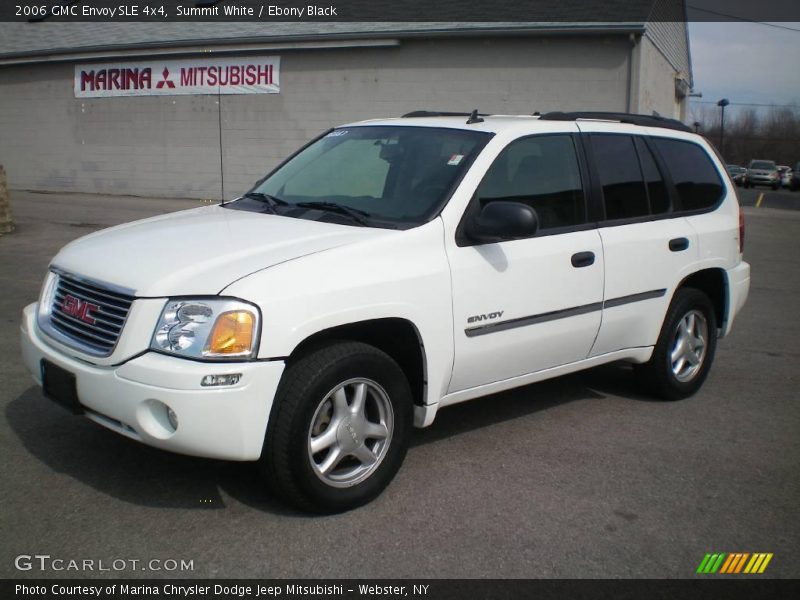 Summit White / Ebony Black 2006 GMC Envoy SLE 4x4