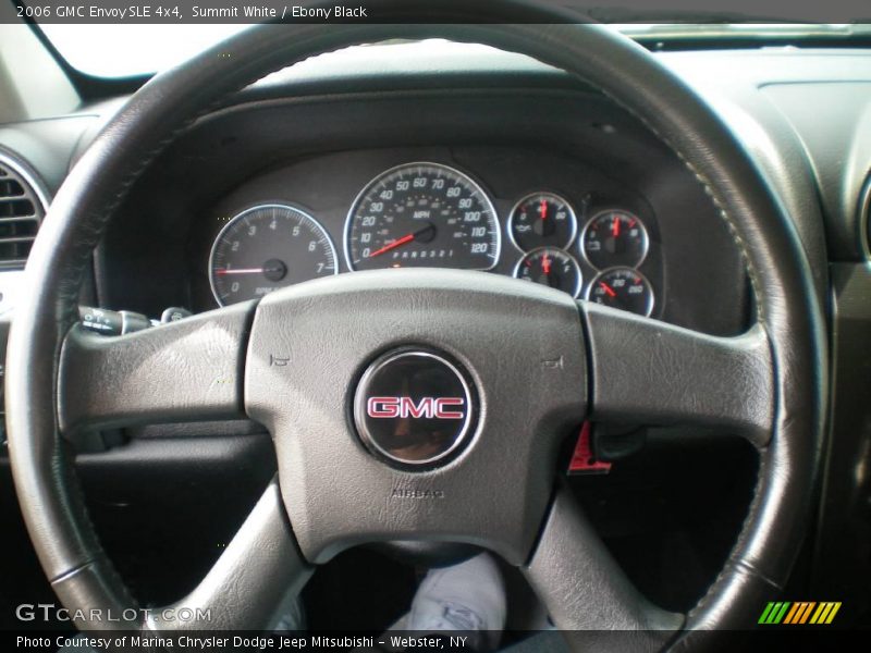 Summit White / Ebony Black 2006 GMC Envoy SLE 4x4