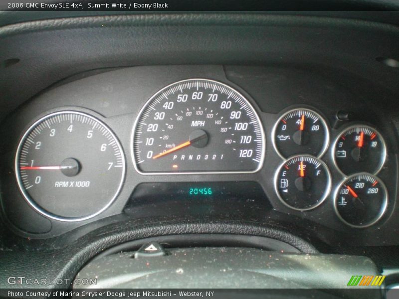 Summit White / Ebony Black 2006 GMC Envoy SLE 4x4